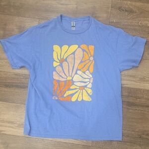 Gildan Sky Blue Heavy Cotton Tee